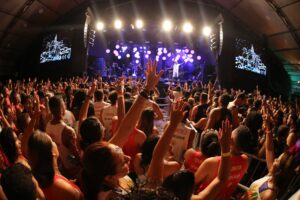 Arena de shows do Camarote Planeta Band